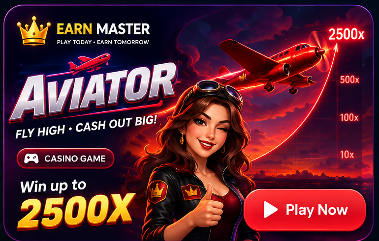 AVIATOR - Free Play Game on Earn Master