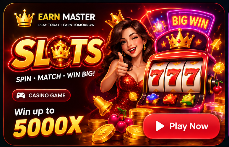SLOTS ARCADE - Free Play Game on Earn Master